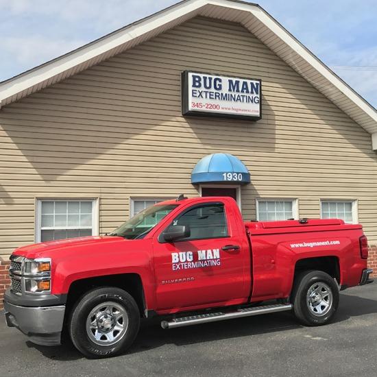 Bug Man Exterminating, providing free pest inspections in Roanoke and New River Valley