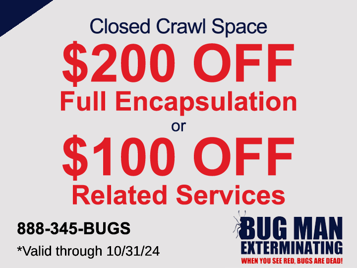 Closed Crawl Space Encapsulation or Related Services - October 2024